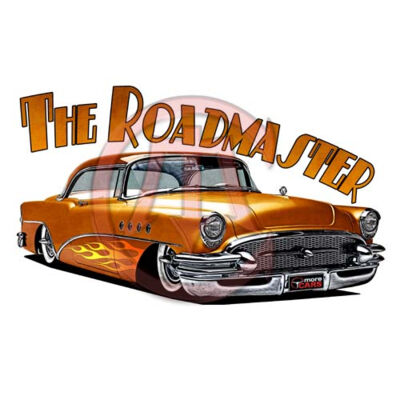 1956 Roadmaster - Orange With Flames Thumbnail