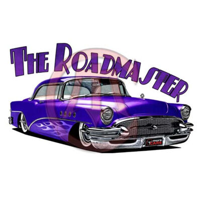 1956 Roadmaster - Purple With Flames Thumbnail