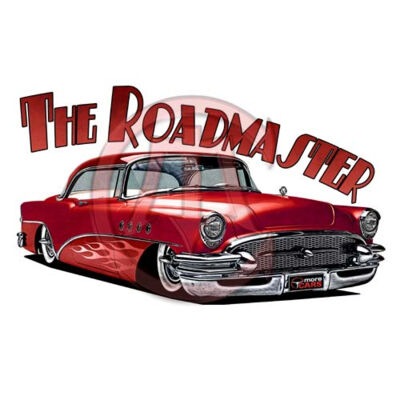 1956 Roadmaster - Red With Flames Thumbnail