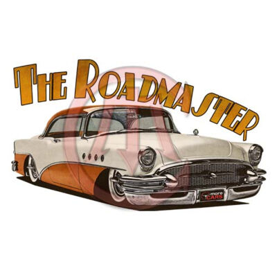 1956 Roadmaster - White & Orange Thumbnail