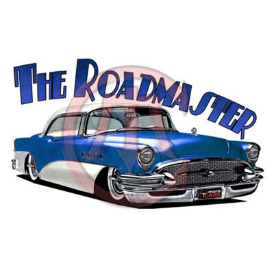 1956 Roadmaster - Blue & White Thumbnail