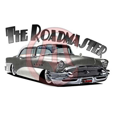 1956 Roadmaster - Charcoal & White Thumbnail