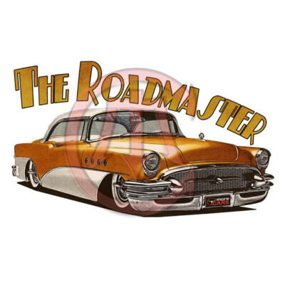 1956 Roadmaster - Orange & White Thumbnail