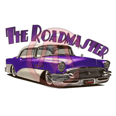 1956 Roadmaster - Purple & White Thumbnail