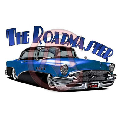 1956 Roadmaster - Blue & Black Thumbnail