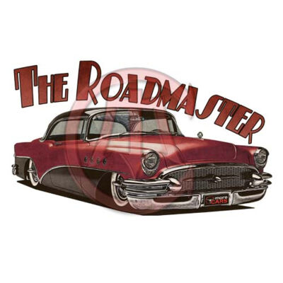 1956 Roadmaster - Maroon & Black Thumbnail
