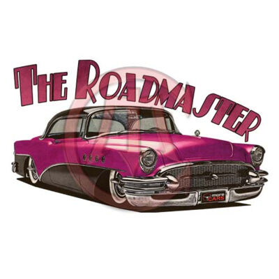 1956 Roadmaster - Pink & Black Thumbnail