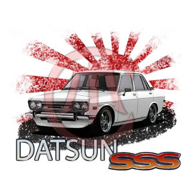 Datsun 1600 - Rising Sun - White Thumbnail