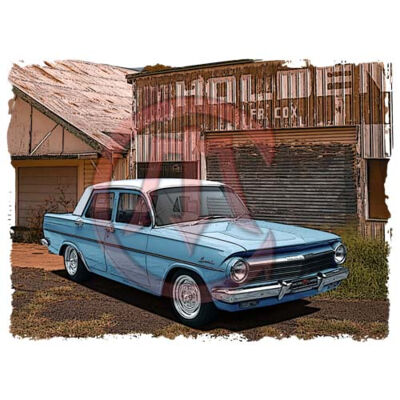 EH - At Dealer - Light Blue - White Roof Thumbnail