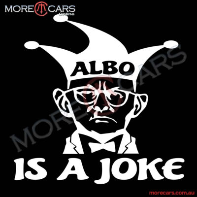 Albo is a Joke - 4 - White Thumbnail