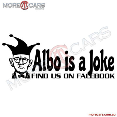 Albo is a Joke - 1 - Black Thumbnail