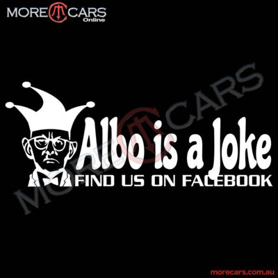 Albo is a Joke - 1 - White Thumbnail
