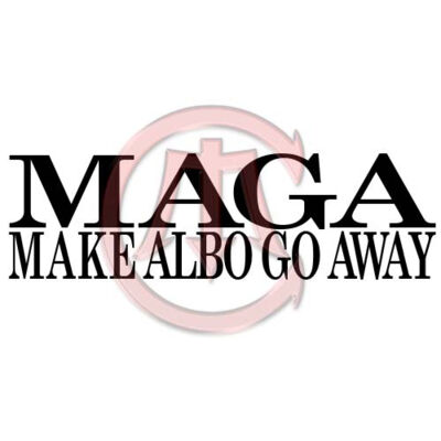 Make Albo Go Away - Style 2 - Black Text Thumbnail
