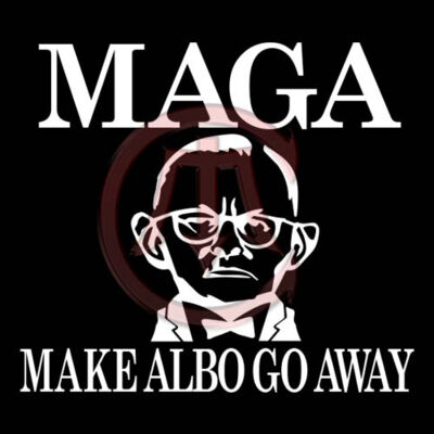 Make Albo Go Away - Style 1 - White Text Thumbnail