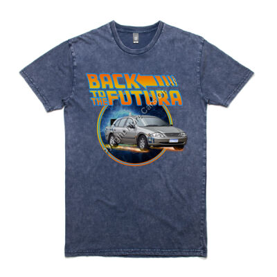 AU Falcon - Back To The Futura - Stone Wash Staple Tee Thumbnail