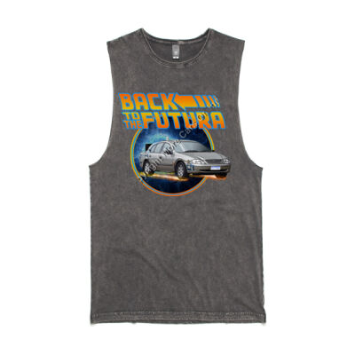 AU - Falcon - Back To The Futura - Stone Wash Barnard Tank Thumbnail
