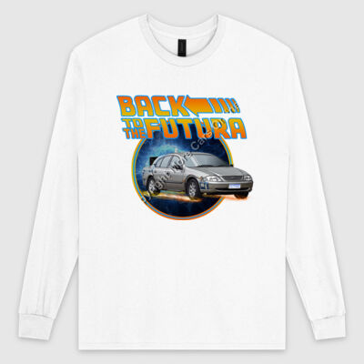 AU Falcon - Back To The Future - Ultra Cotton Mens Longsleeve Tee Thumbnail