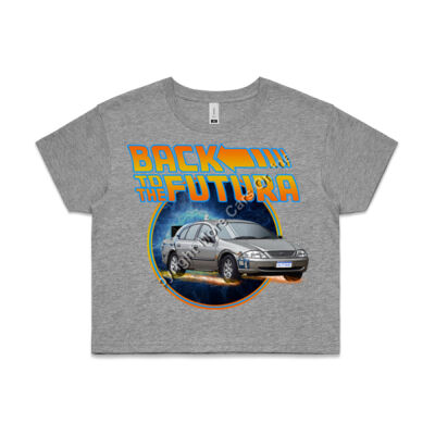 AU Falcon - Back To The Future - AS Colour CROP TEE - 4062 Thumbnail