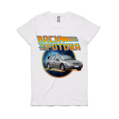 AU Falcon - Back To The Future - Women's Maple Tee Thumbnail