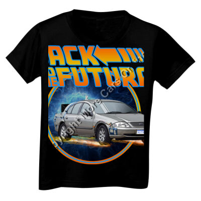 AU Falcon - Back To The Futura - Toddler Unisex T Shirt Thumbnail