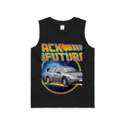 AU Falcon - Back To The Futura - AS Colour Kids Barnard Tank Thumbnail