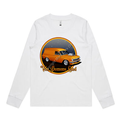 EH Van - Van Demons Land - Women's Dice Long Sleeve Tee Thumbnail