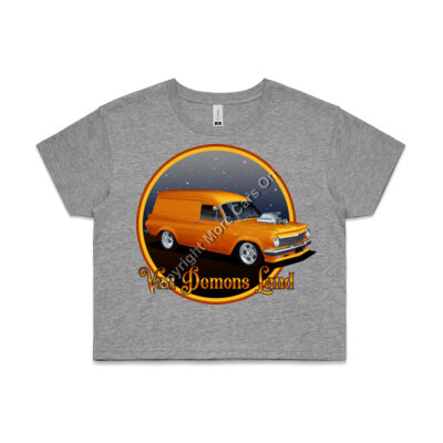 EH Van - Van Demons Land - AS Colour CROP TEE - 4062 Thumbnail
