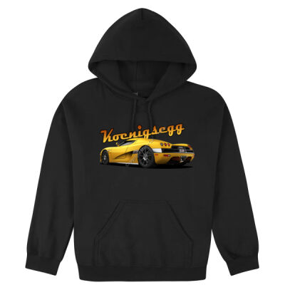 Koenigsegg CCX - Yellow - Hooded Sweatshirt Thumbnail