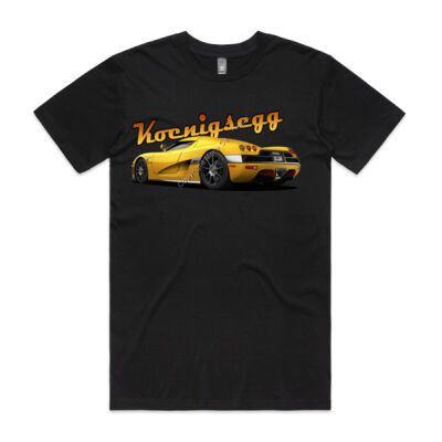 Koenigsegg CCX - Yellow - Mens Staple Tee Thumbnail