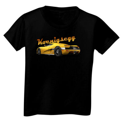 Koenigsegg CCX - Yellow - Toddler Unisex T Shirt Thumbnail