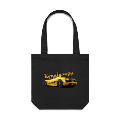 Koenigsegg CCX - Yellow - AS Colour Carrie Bag Thumbnail