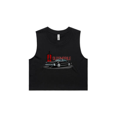 Toronado - Black - AS Colour Women's Crop Tank Thumbnail
