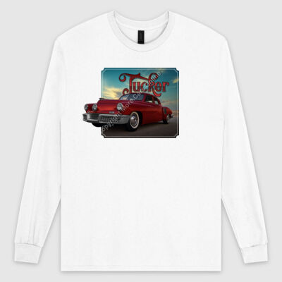 Tucker - Red - Ultra Cotton Mens Longsleeve Tee Thumbnail