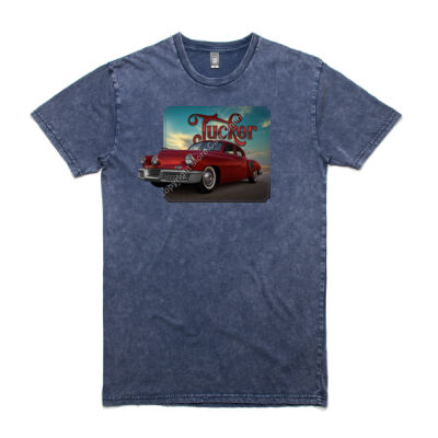 Tucker - Red - Stone Wash Staple Tee Thumbnail