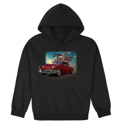 Tucker - Red - Hooded Sweatshirt Thumbnail