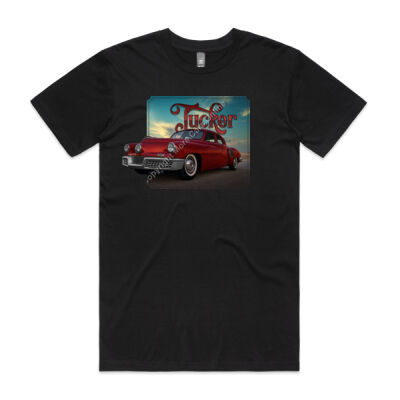 Tucker - Red - Mens Staple Tee Thumbnail