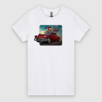 Tucker - Red - Women's HeavyCotton™ Tee  Thumbnail