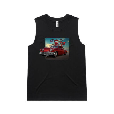 Tucker - Red - Women's Upside Tank Thumbnail