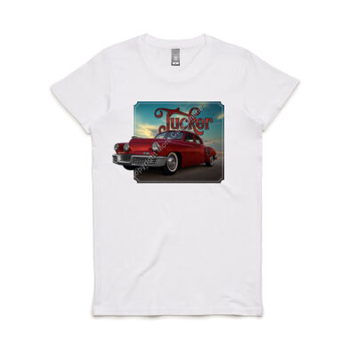 Tucker - Red - Women's Maple Tee Thumbnail