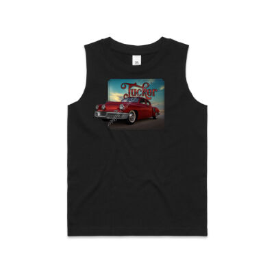 Tucker _ Red - AS Colour Kids Barnard Tank Thumbnail