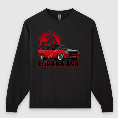 Holden Torana A9X - Red - Crew Neck Sweatshirt Thumbnail