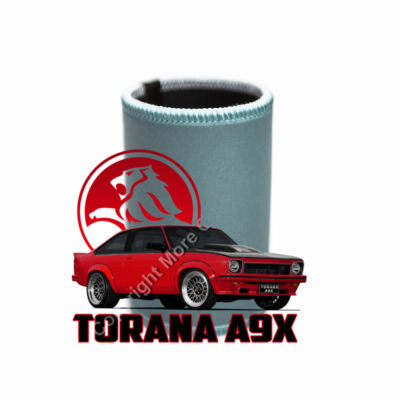 Holden Torana A9X - Red - Stubby Coolers with Base Thumbnail