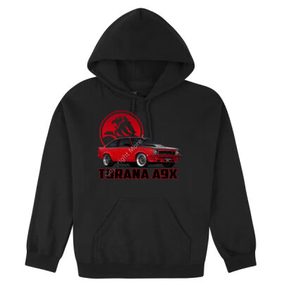 Holden Torana A9X - Red - Hooded Sweatshirt Thumbnail