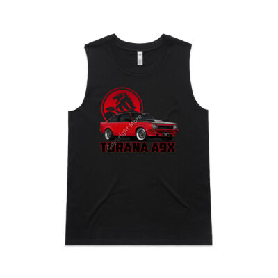 Holden Torana A9X - Red - Women's Upside Tank Thumbnail