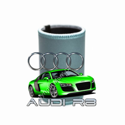 Audi - R8 - Green - Stubby Coolers with Base Thumbnail