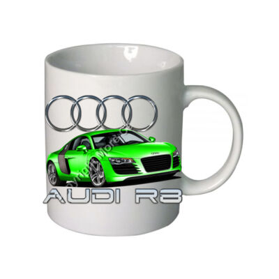 Audi - R8 - Green - Boutique Ceramic Mug Thumbnail