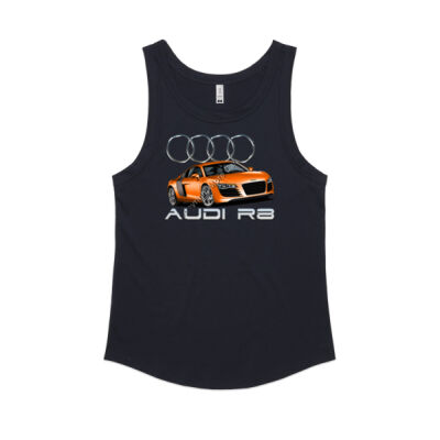 Audi - R8 - Orange - Women's Sunday Singlet Thumbnail