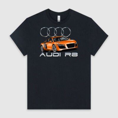 Audi - R8 - Orange - HeavyCotton™ Tee Thumbnail