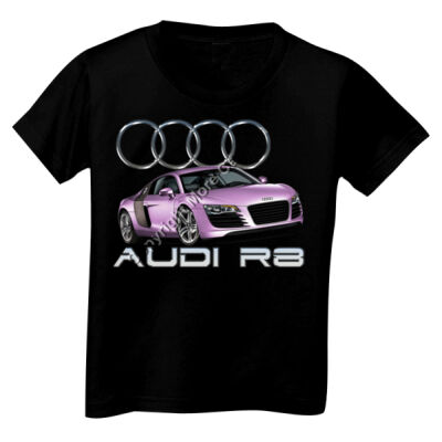 Audi - R8 - Metallic Pink - Toddler Unisex T Shirt Thumbnail