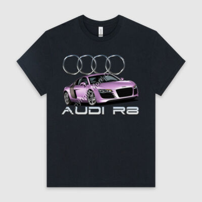Audi - R8 - Metallic Pink - HeavyCotton™ Tee Thumbnail